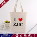 Hot Sale Fashion Design Natural Cotton Heavy Duty Canvas Tote Advertising Women Bag Bio-Degradable Fabric Bag